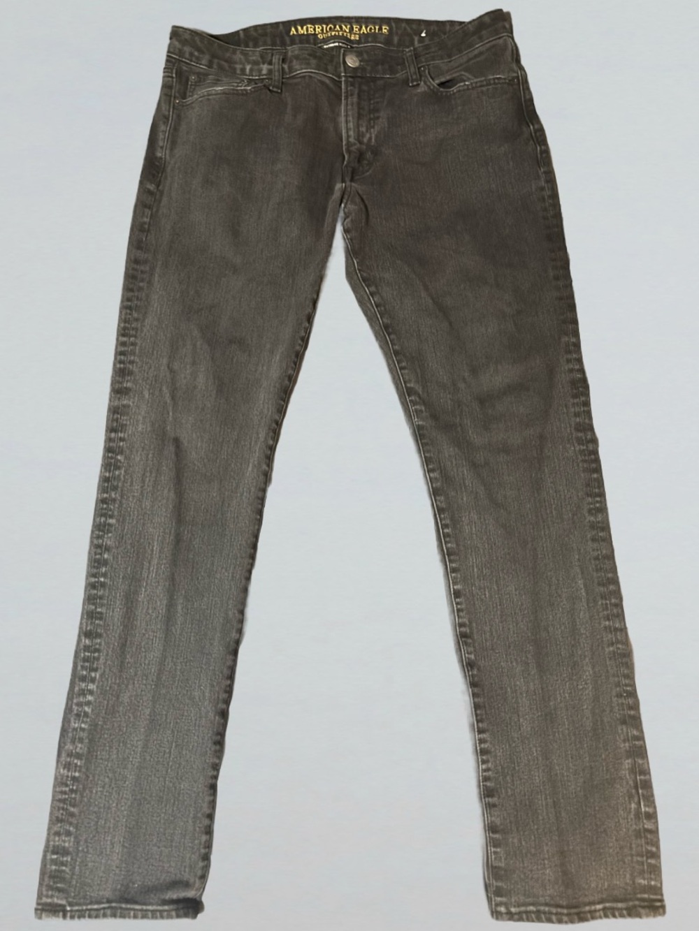 American Eagle Washed Black Jeans